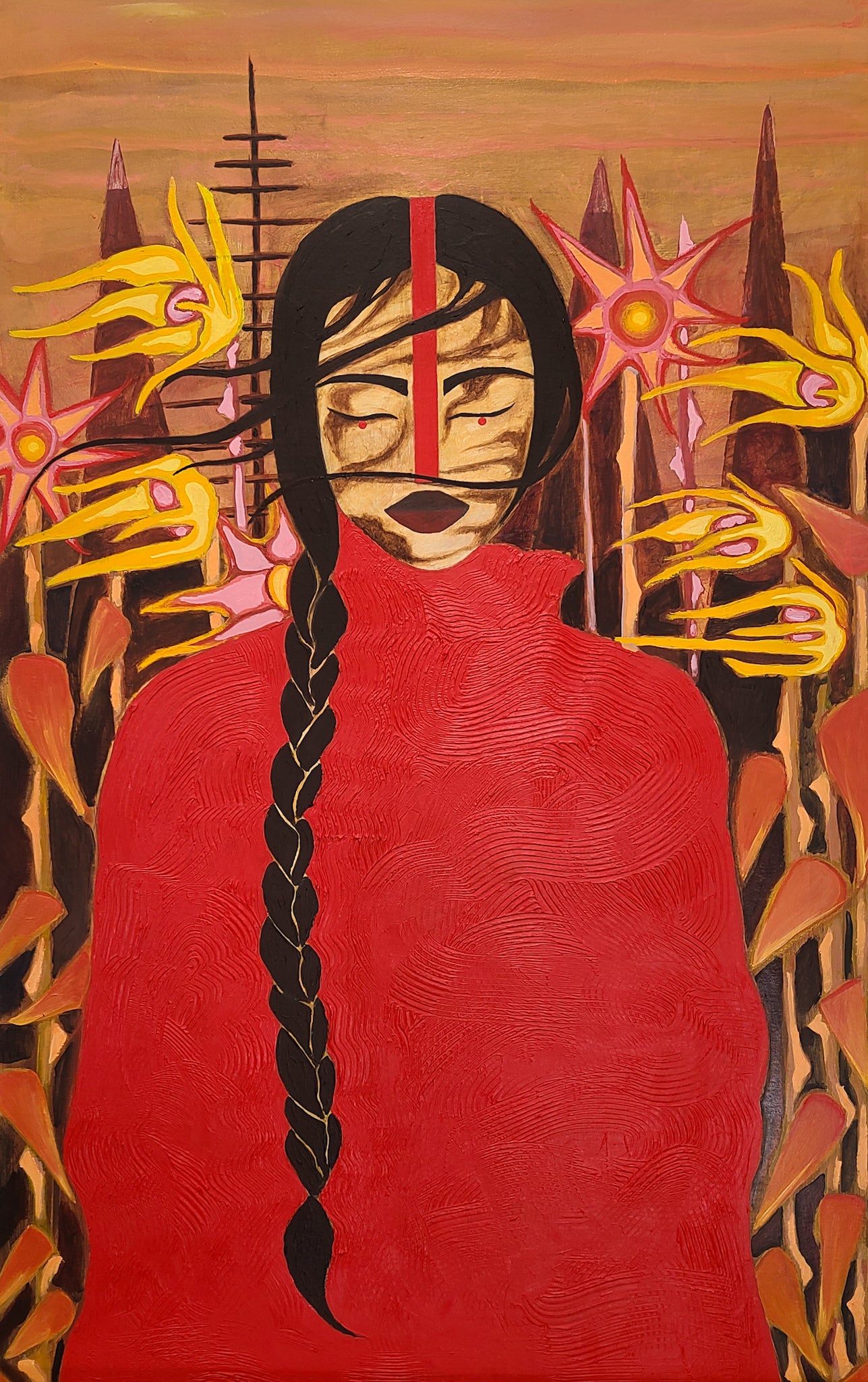 Standing in Silence Print
